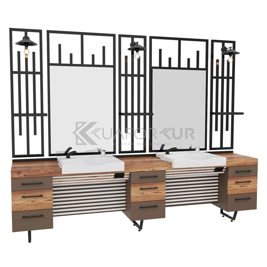 İkili Blok Berber Tezgahı (KFK 127) 