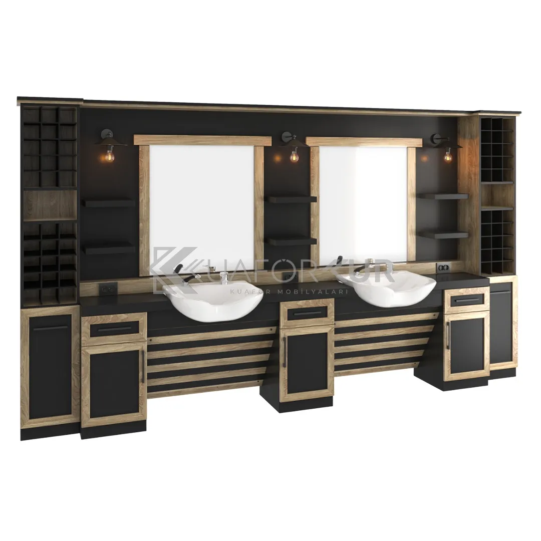 İkili Blok Berber Tezgahı (KFK 181)