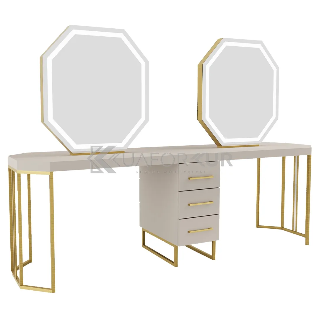Çift Yönlü Bayan Kuaför Tezgahı (KFK 602)
