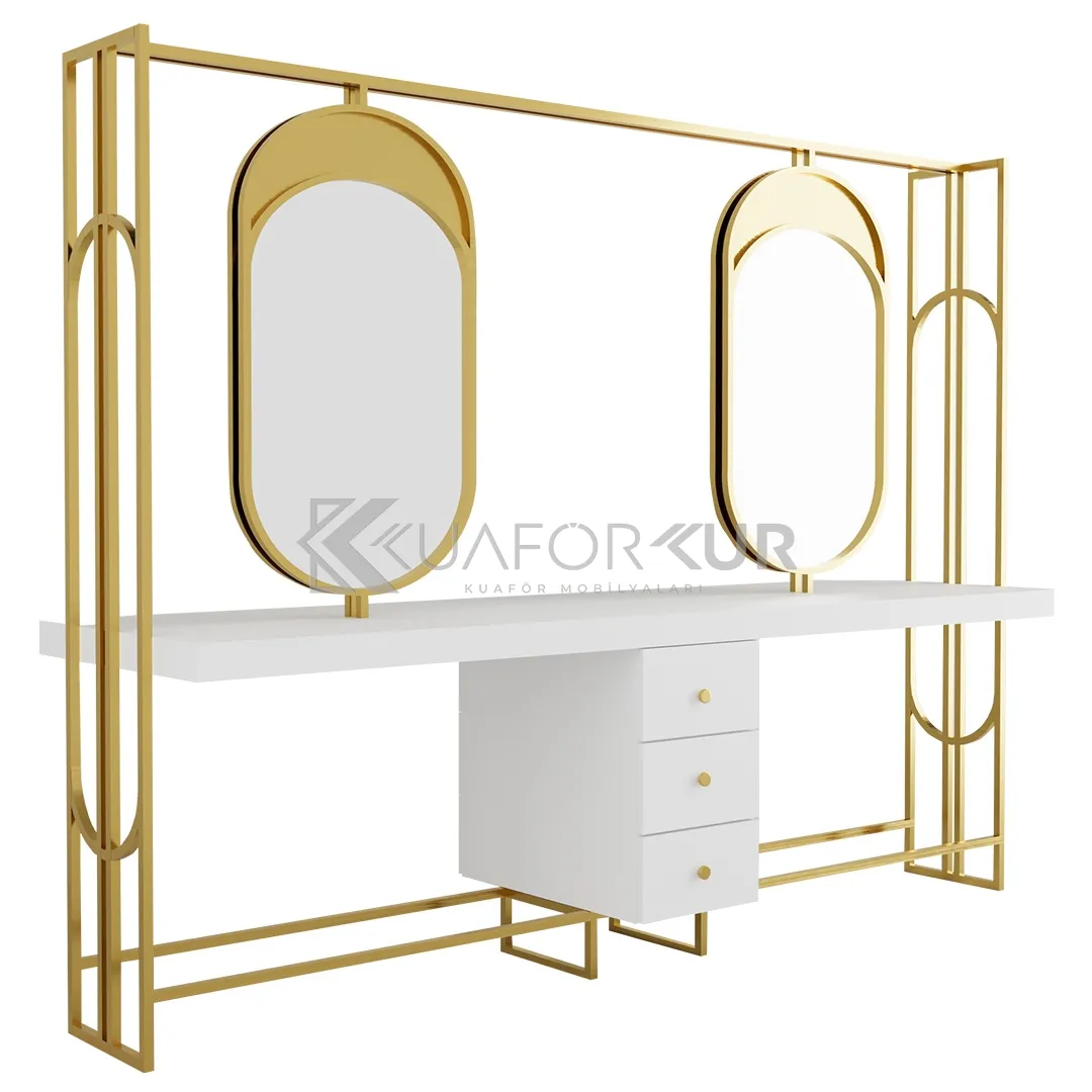 Çift Yönlü Bayan Kuaför Tezgahı (KFK 606)